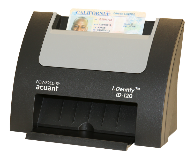 I-Dentify™ ID-120 Double Sided Card Authentication Scanner – GBG